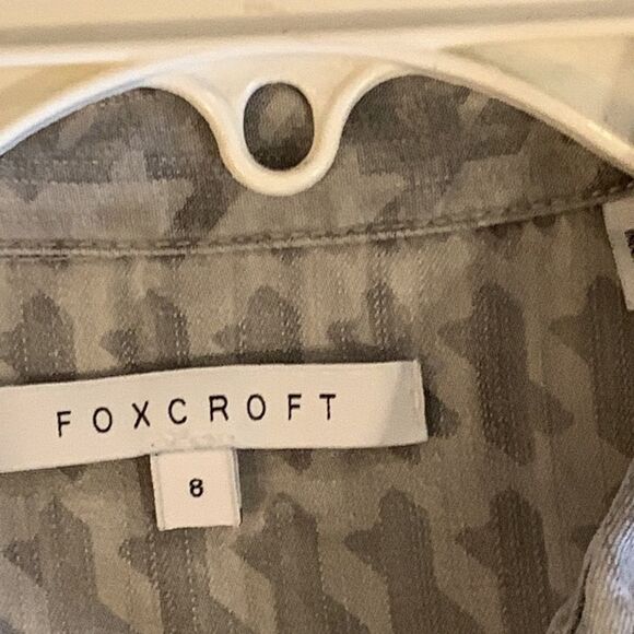 Foxcroft size small gray tunic/dress - Picture 3 of 6